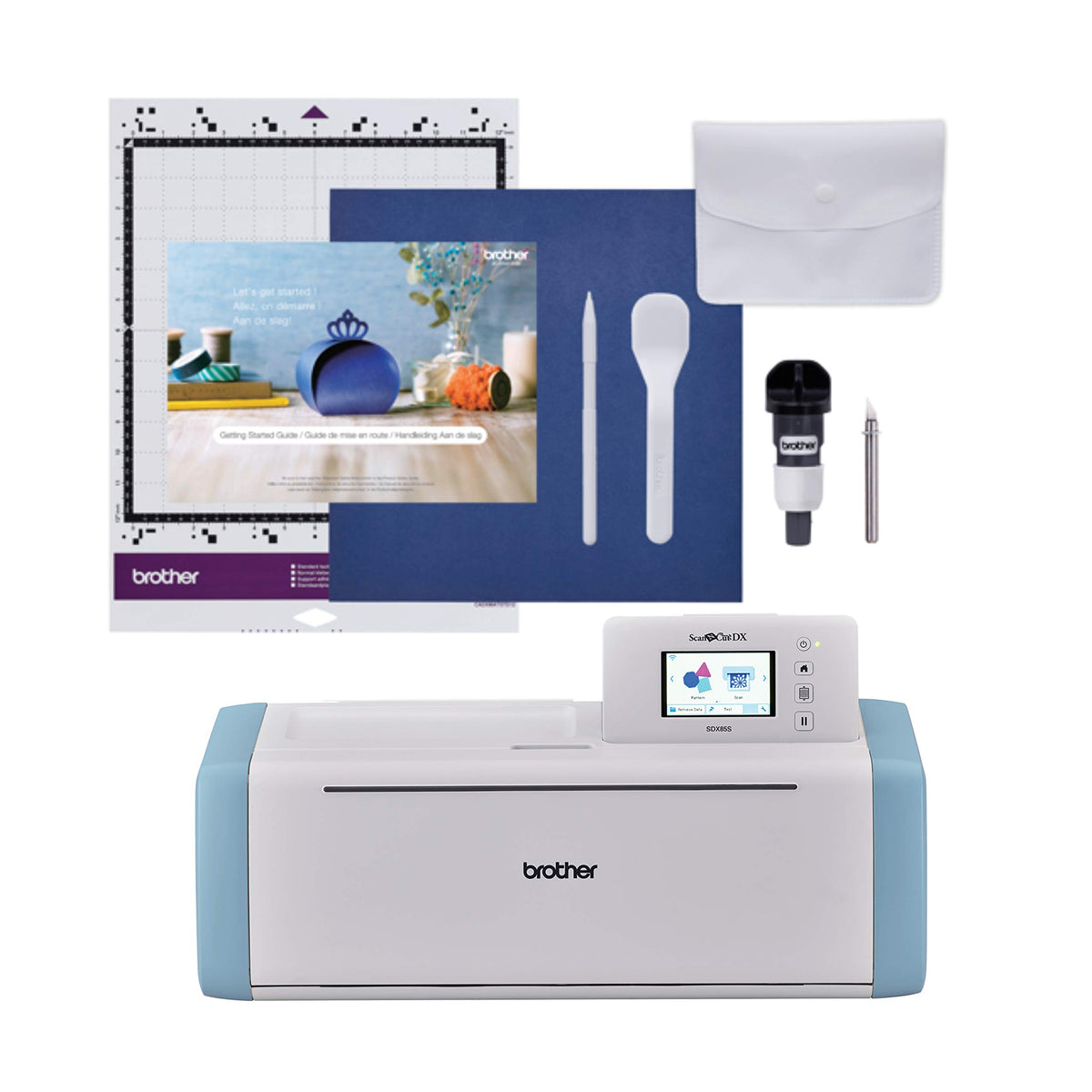 Brother ScanNCut SDX85S Vinyl Cutting Machine with Built-In Scanner & Auto Blade – 251 Patterns
